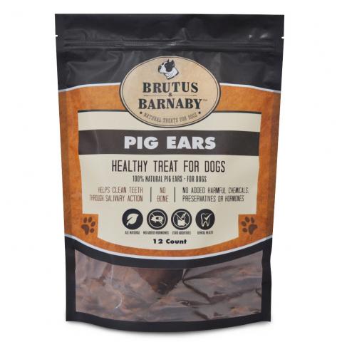 Brutus Barnaby LLC recalls all size bags of Pig Ears Natural Treats for Dogs because of a possible salmonella health risk FDA